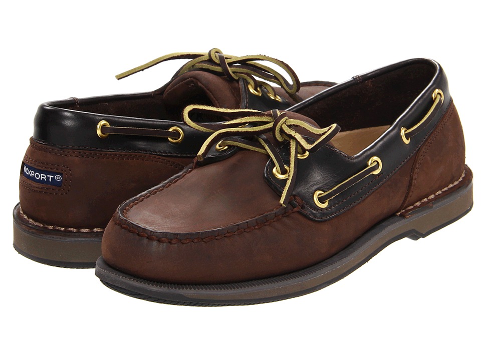Chaussures Bateau Homme Rockport Perth Tan